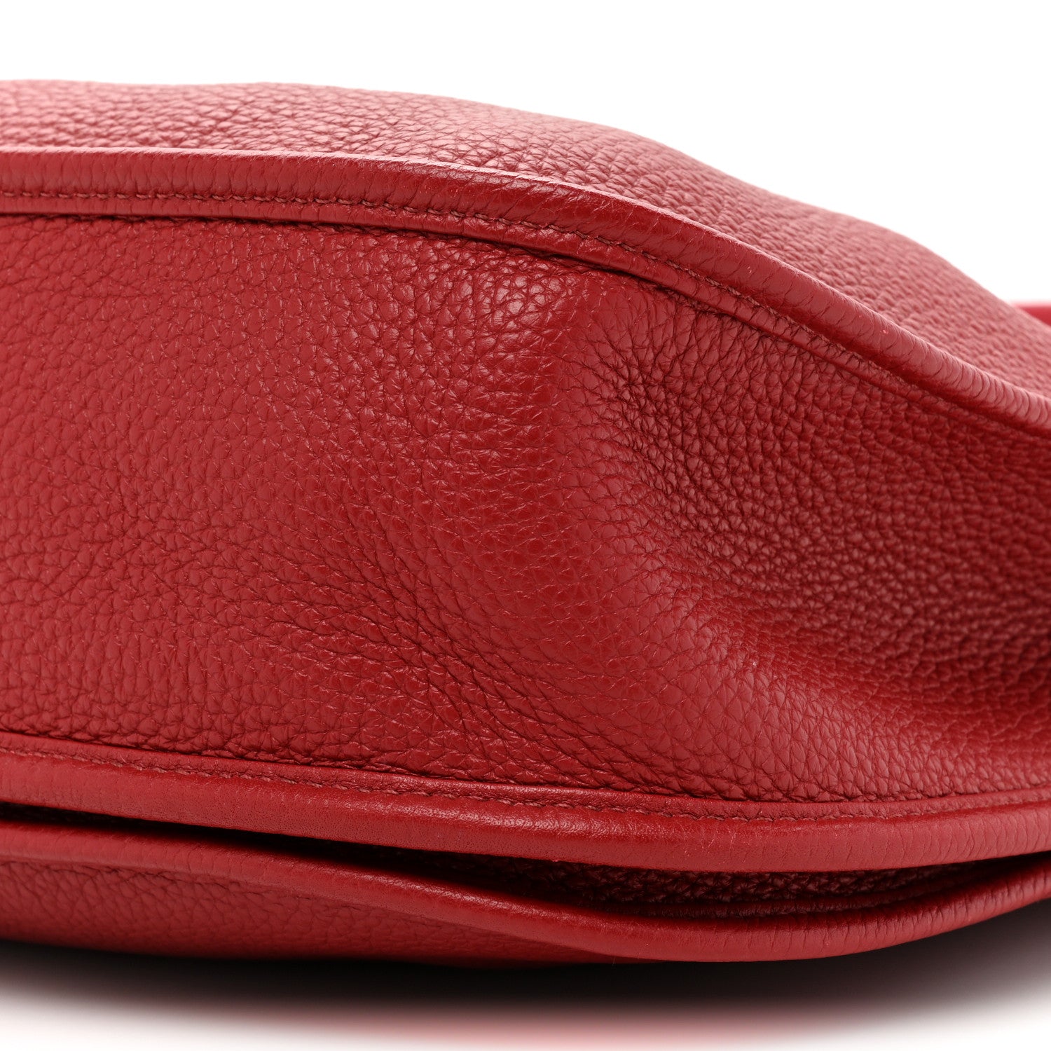 Hermes Taurillon Clemence Evelyne III GM Rouge Garance 7 of 13