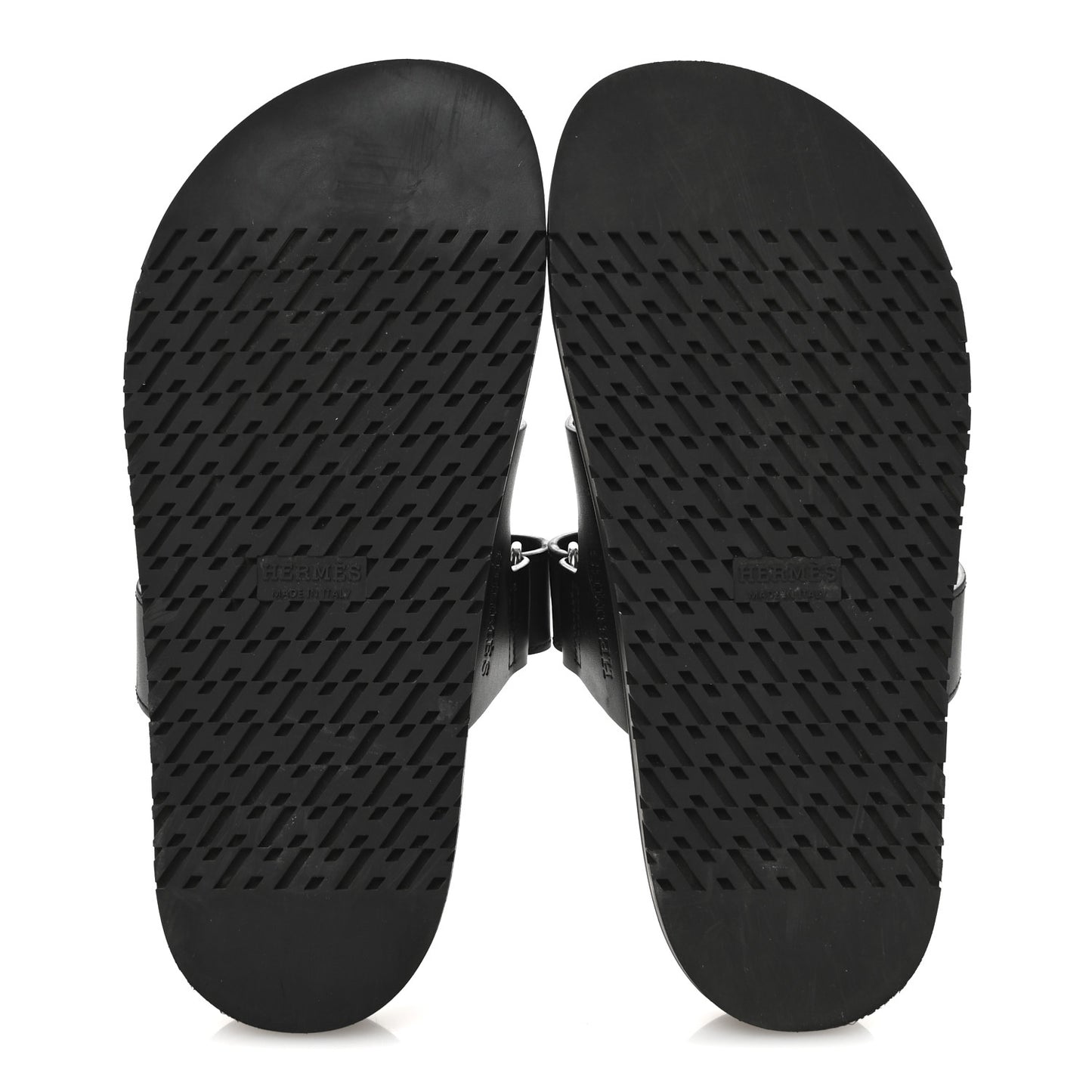 Calfskin Womens Chypre Sandals 36.5 Black
