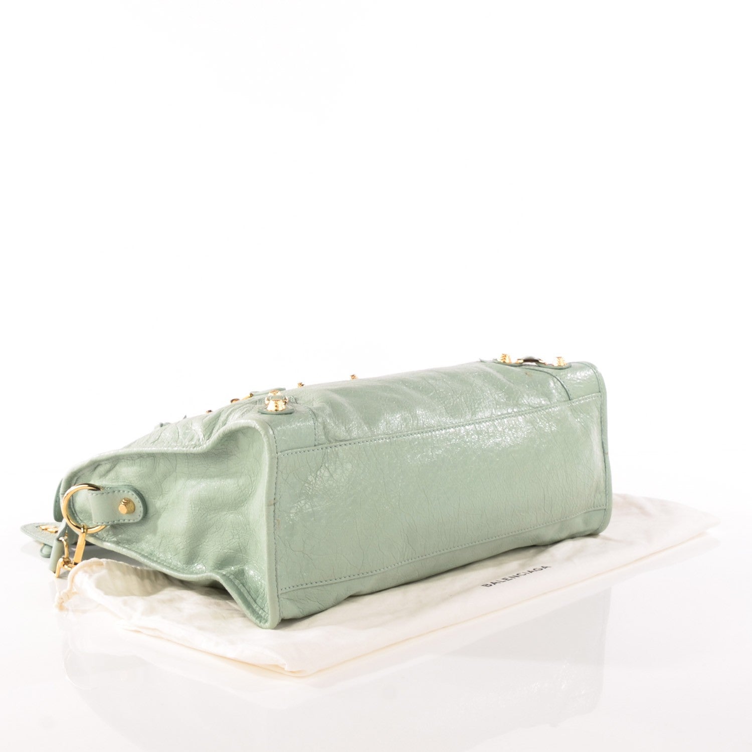 Balenciaga Agneau Giant 12 Gold Hardware City Vert Jade 4 of 9
