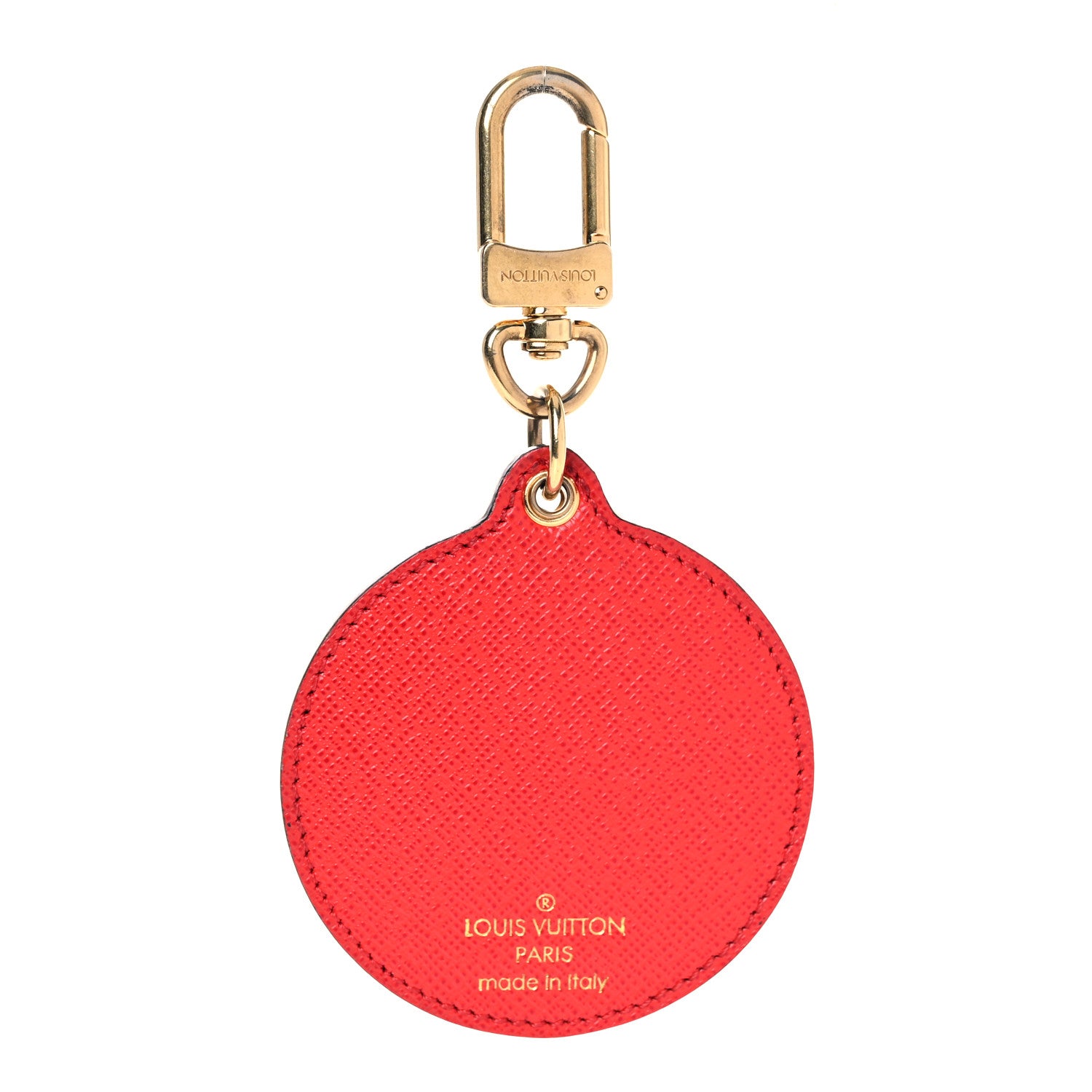 Louis Vuitton Monogram Illustre Multi V Bag Charm Key Ring 3 of 4
