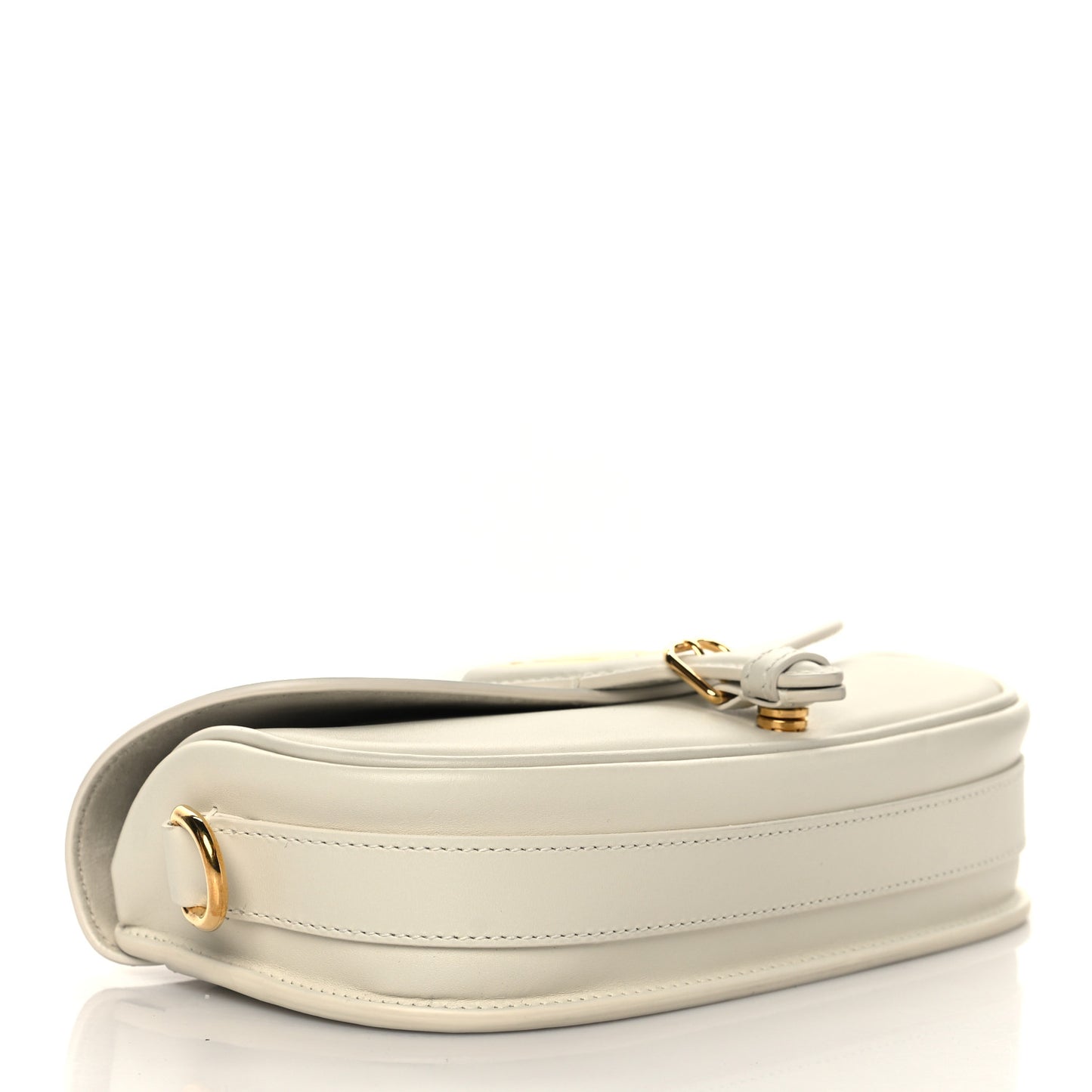 Box Calfskin East West Bobby Bag Latte