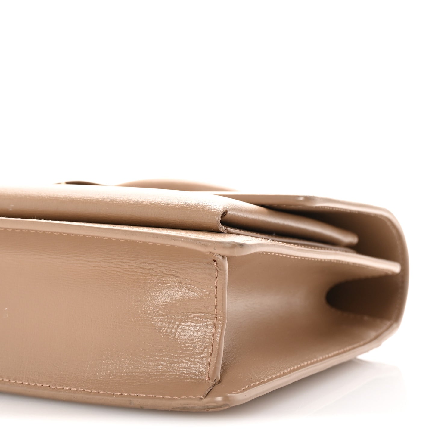Smooth Calfskin Medium Monogram Sunset Satchel Satchel Fox