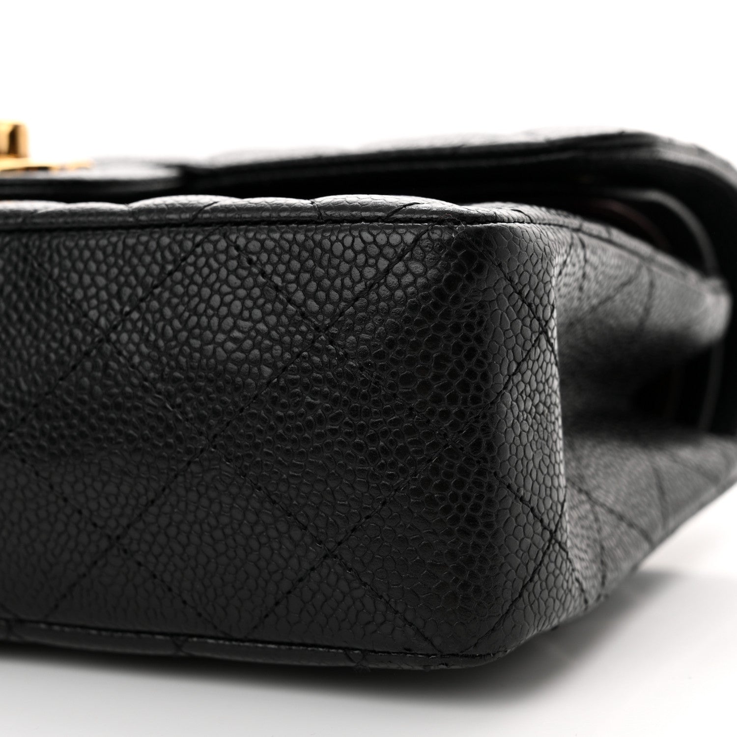 Chanel Caviar Quilted Small Double Flap Black 10 of 12