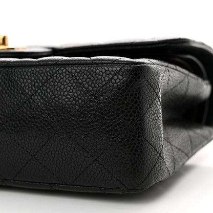 Chanel Caviar Quilted Small Double Flap Black 10 of 12