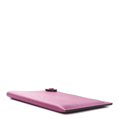 Hermes Chevre Mysore Tarmac PM Passport Holder Rose Pourpre 4 of 7