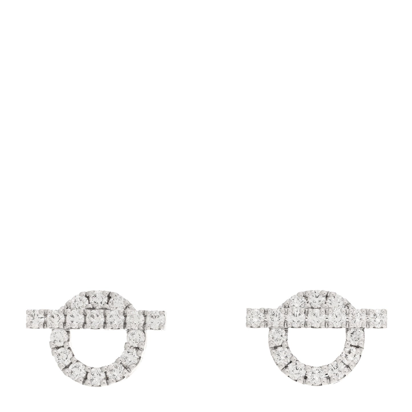 18K White Gold Diamond Finesse Earrings
