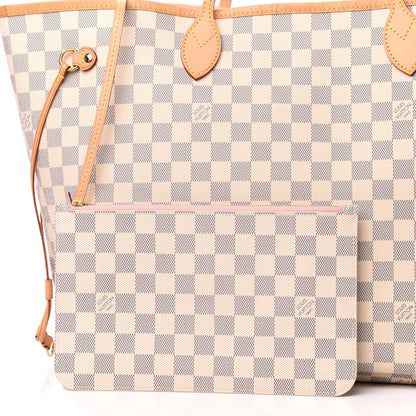 Louis Vuitton Damier Azur Neo Neverfull GM Rose Ballerine 12 of 14