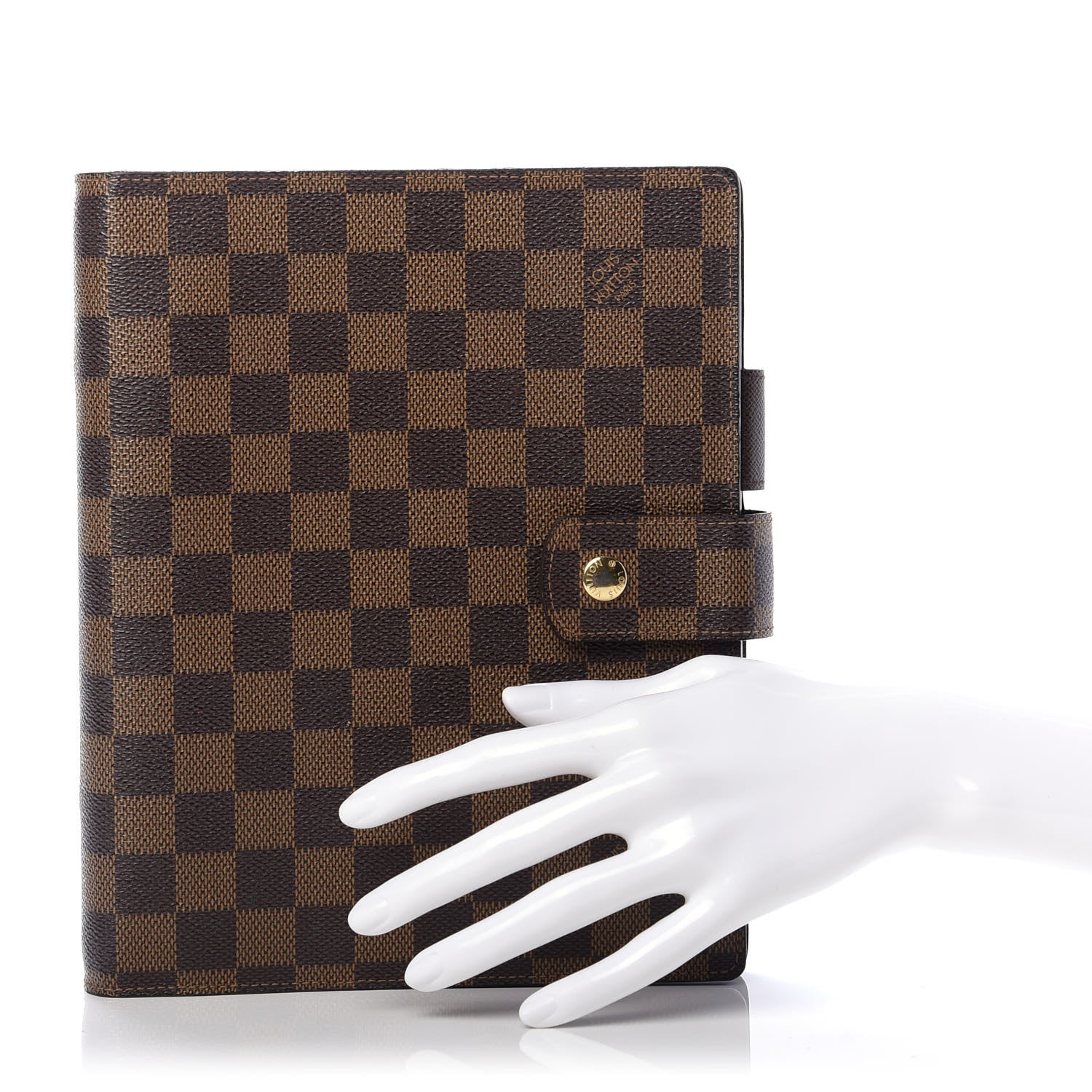 Louis Vuitton Damier Ebene Large Ring Agenda Cover 2 of 12