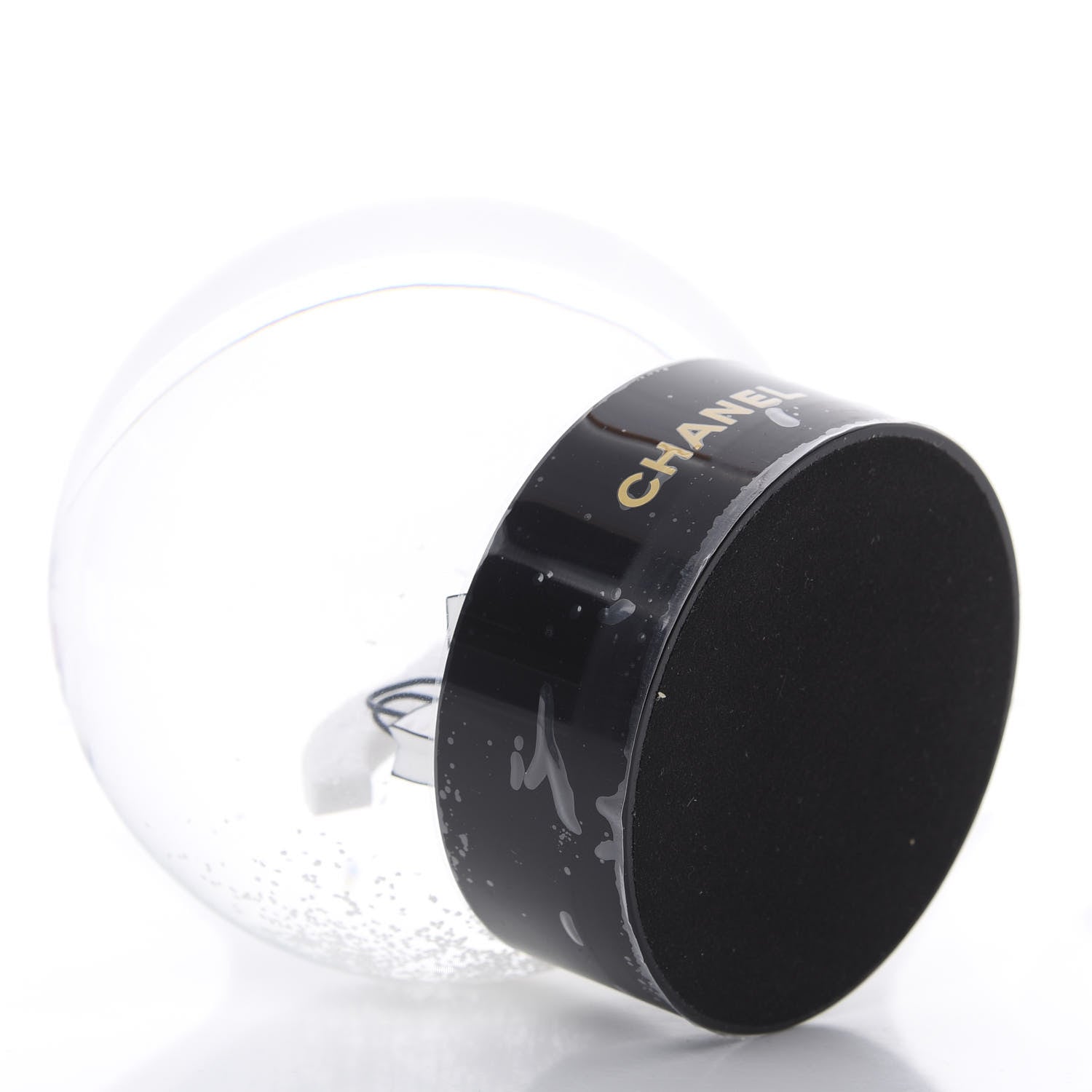 Chanel Glass CC Shopping Bag Snow Globe 3 of 6