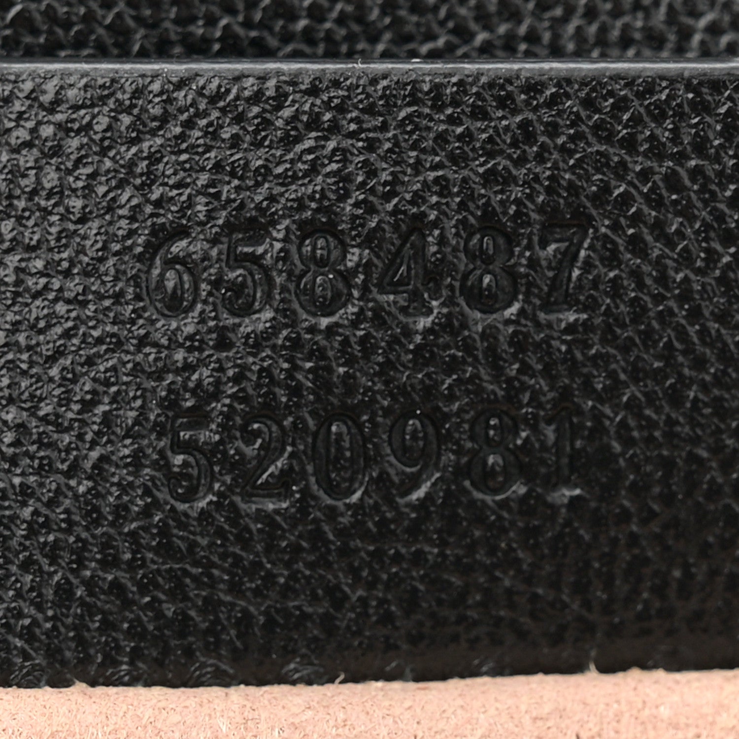 Gucci GG Supreme Monogram New Sakai Lux Calfskin Mini Padlock Flap Pocket Shoulder Bag Beige Ebony Black Cuir 7 of 10