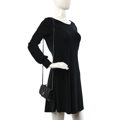 Chanel Caviar Quilted Business Affinity Clutch With Chain Black 2 of 10