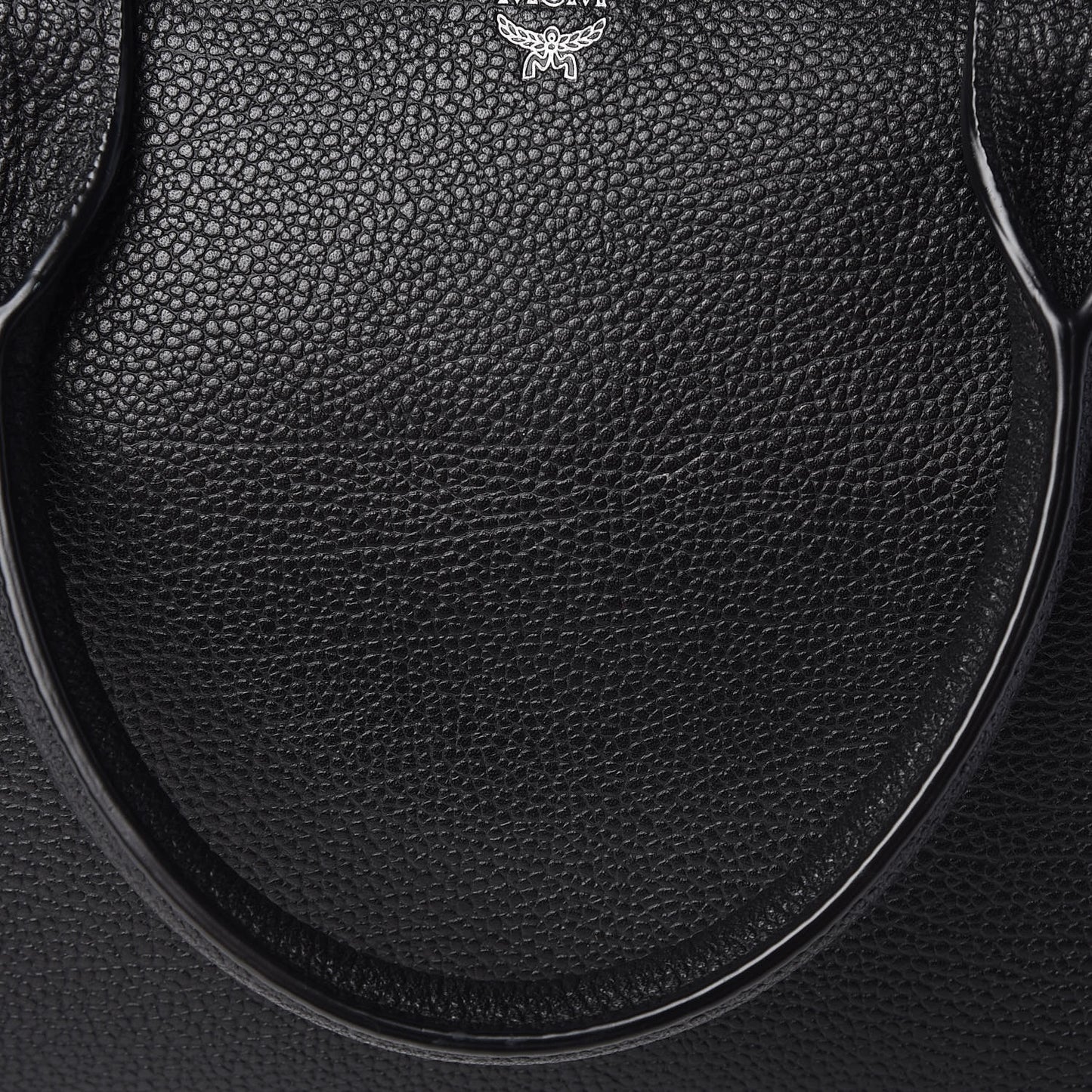 Grained Calfskin Large Ella Boston Black