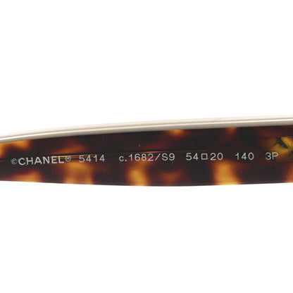 Chanel Acetate Polarized CC Butterfly Sunglasses 5414 Tortoise 6 of 7
