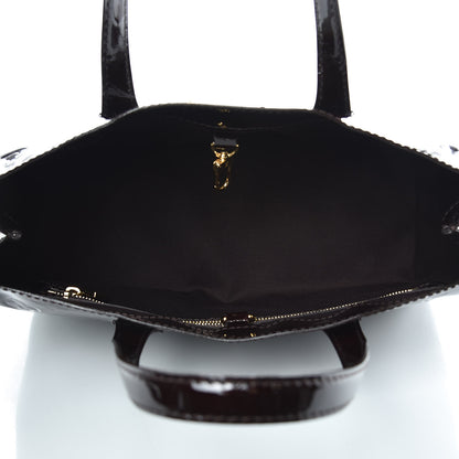 Louis Vuitton Vernis Wilshire PM Amarante 5 of 6
