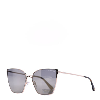 Tom Ford Helena Sunglasses TF653 Gold Black 1 of 7