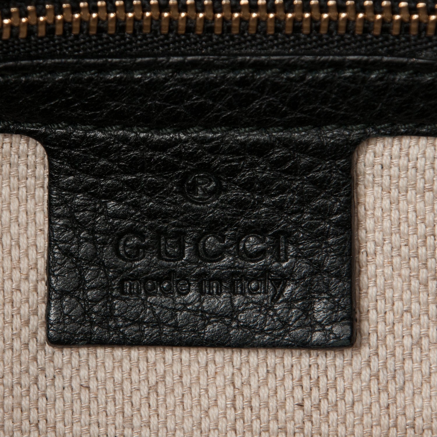 Gucci Pebbled Calfskin Small Soho Bowler Black 8 of 9