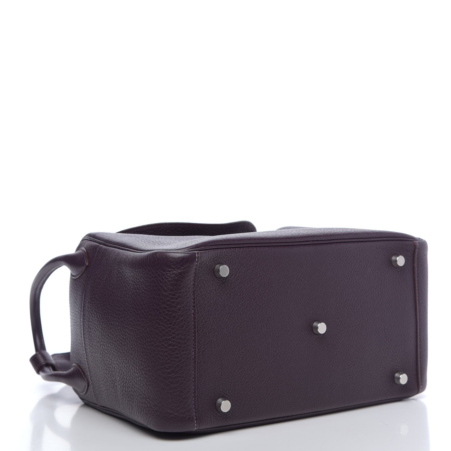Hermes Taurillon Clemence Lindy 30 Raisin 4 of 11