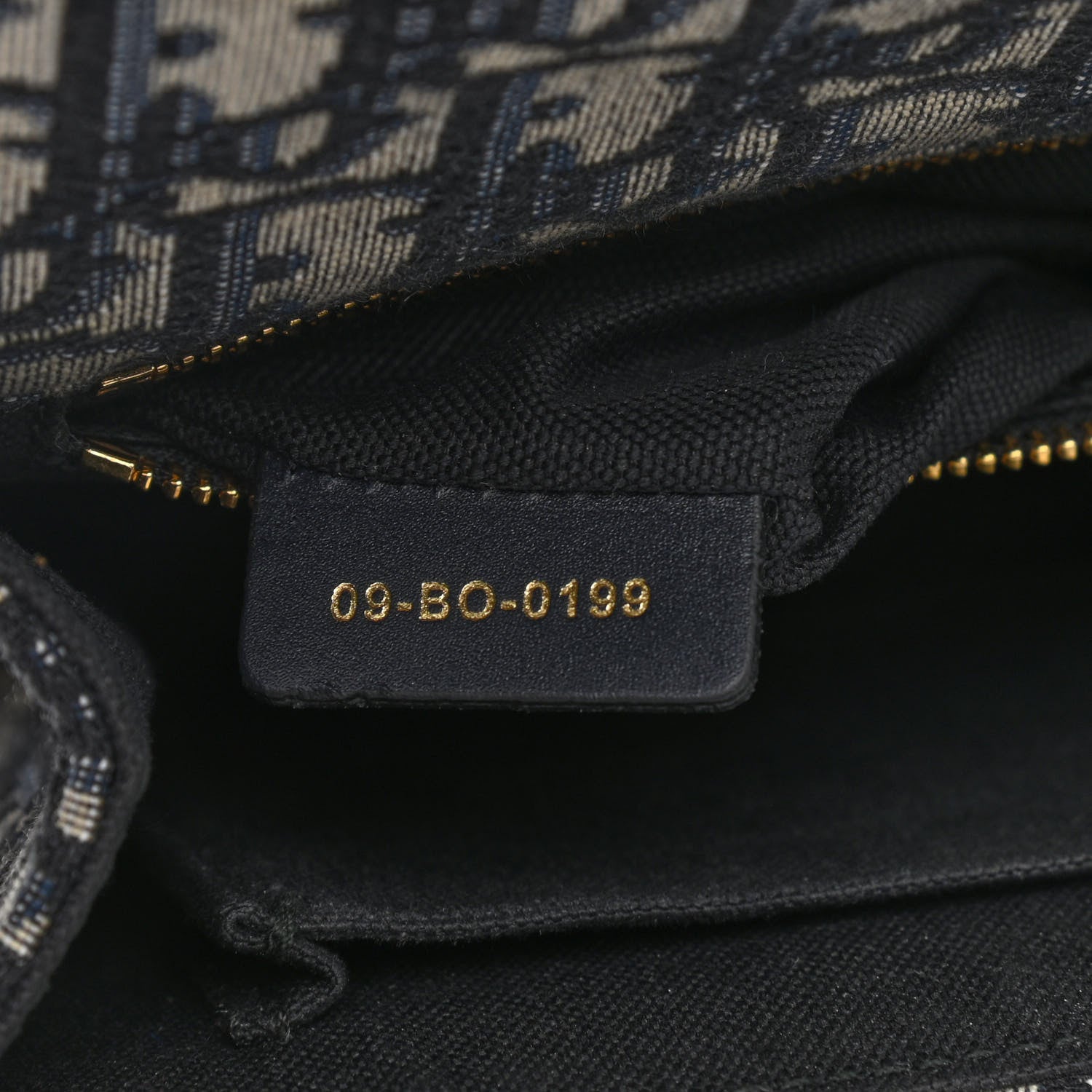 Christian Dior Oblique 30 Montaigne Flap Bag Blue 7 of 10