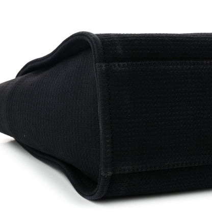 Chanel Mixed Fibers Small Deauville Tote Black 10 of 11