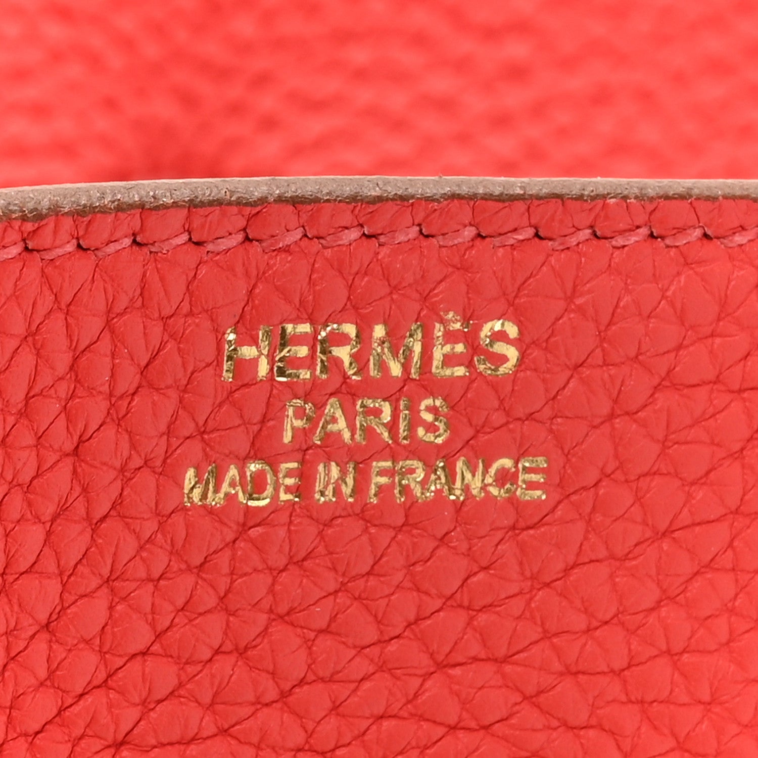 Hermes Togo Birkin 35 Rouge Pivoine 6 of 17