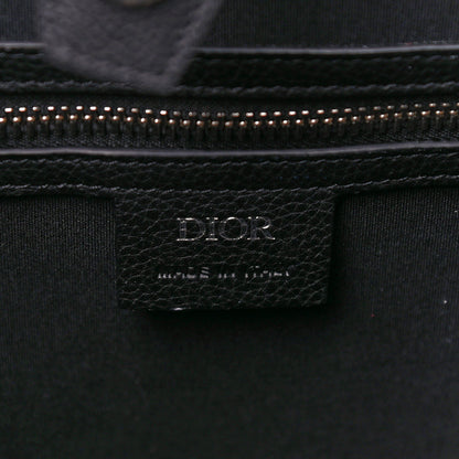 Christian Dior HOMME Oblique Grained Calfskin Tote Blue 6 of 9