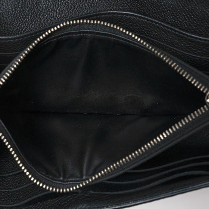 Louis Vuitton Soft Calfskin My Lockme Wallet Black 6 of 11