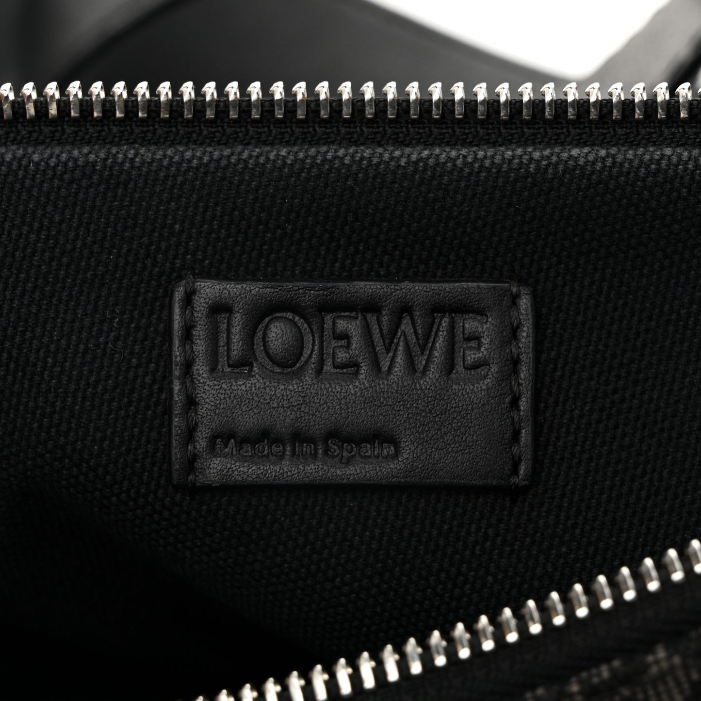 Jacquard Anagram Calfskin Anton Sling Anthracite Black