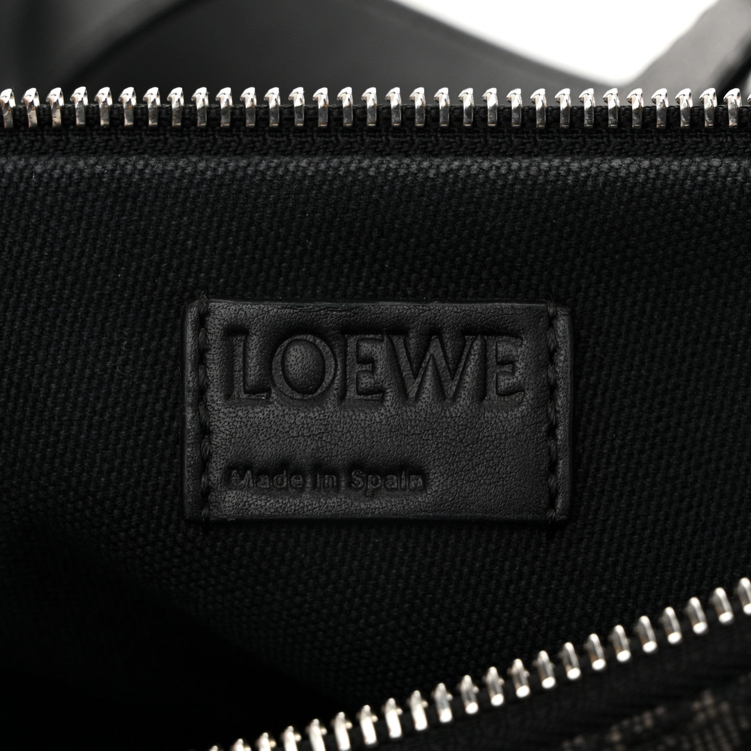 Loewe Jacquard Anagram Calfskin Anton Sling Anthracite Black 7 of 12