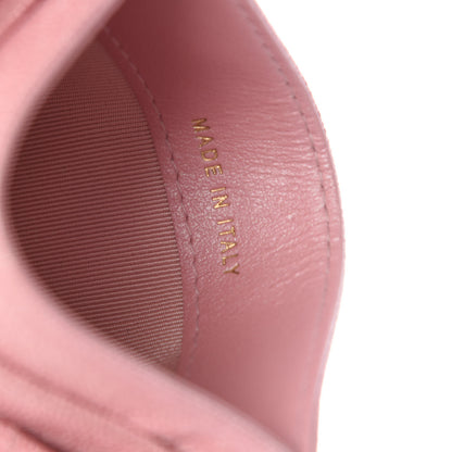 Chanel Iridescent Caviar Quilted Card Holder Rose Pink 7 of 9
