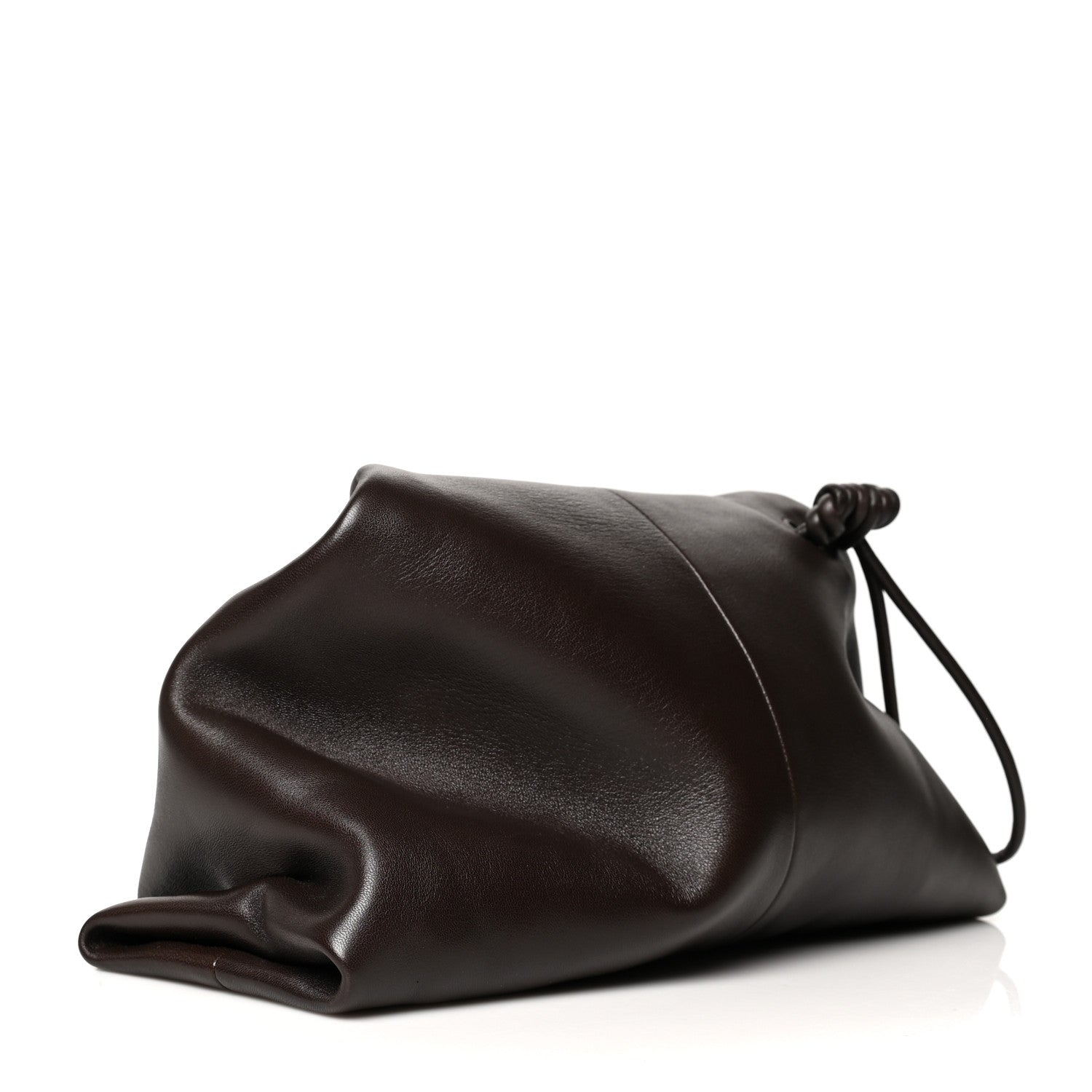 Bottega Veneta Lambskin BV Trine Clutch Fondente 3 of 9