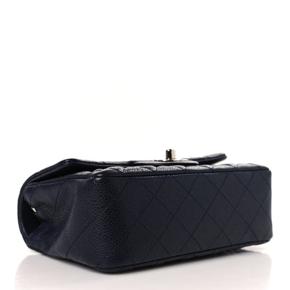 Chanel Caviar Quilted Mini Rectangular Flap Navy 4 of 8