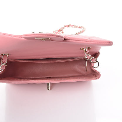 Chanel Lambskin Quilted Mini Rectangular Flap Pink 5 of 7