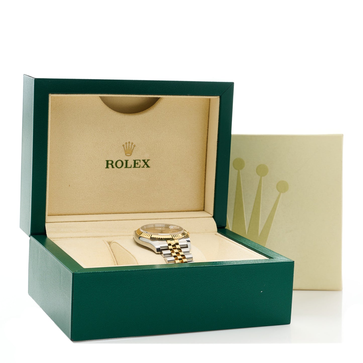 Stainless Steel 18K Yellow Gold 36mm Oyster Perpetual Datejust Watch Champagne Roman 116233