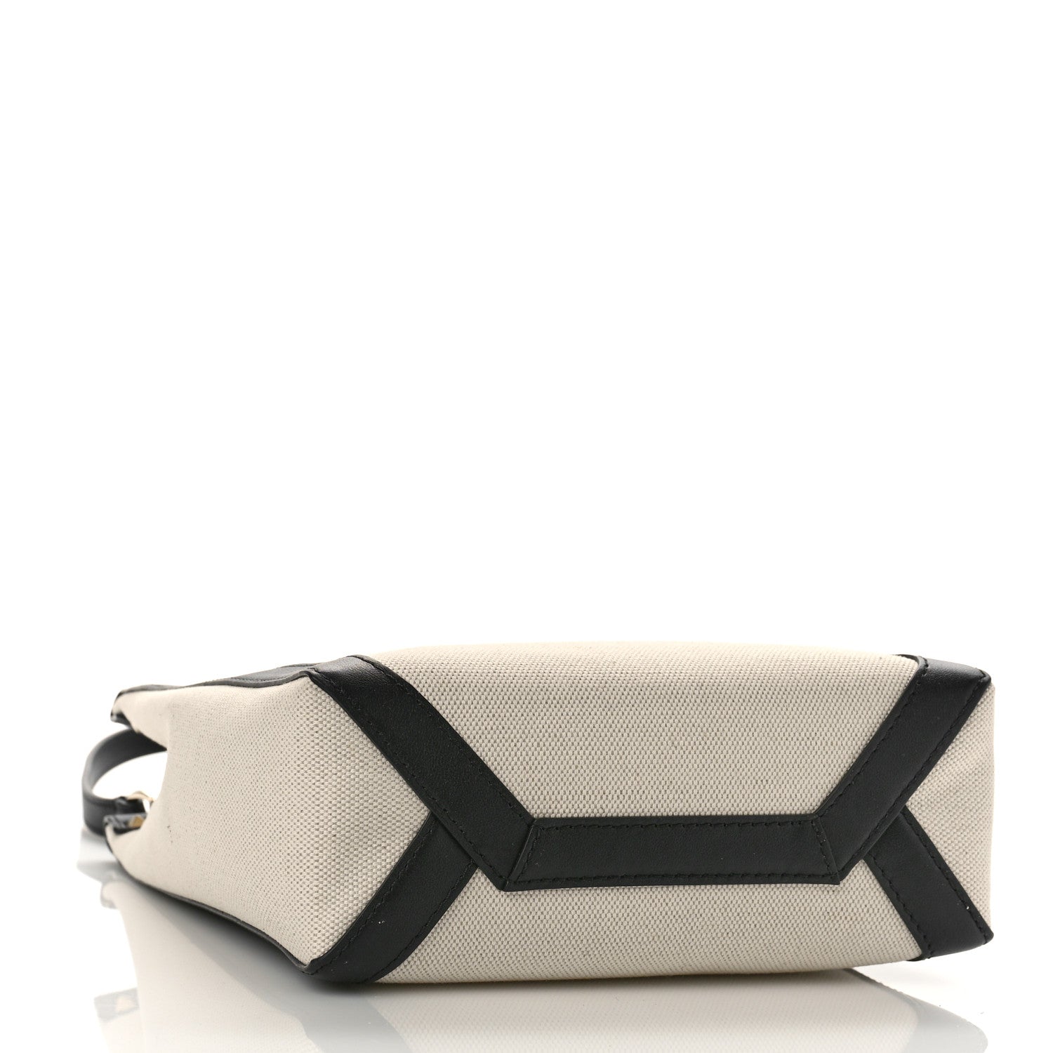 Valentino Garavani Canvas VLTN Print Tote Black Ivory 4 of 8