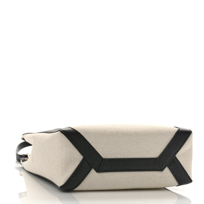 Valentino Garavani Canvas VLTN Print Tote Black Ivory 4 of 8
