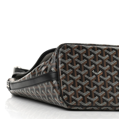 Goyard Goyardine Capetien Messenger Bag Black 9 of 10