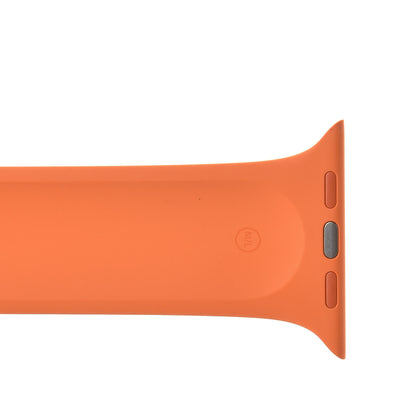 Hermes Silicone 44mm Apple Sports Watch Single Tour Band Orange 5 of 6