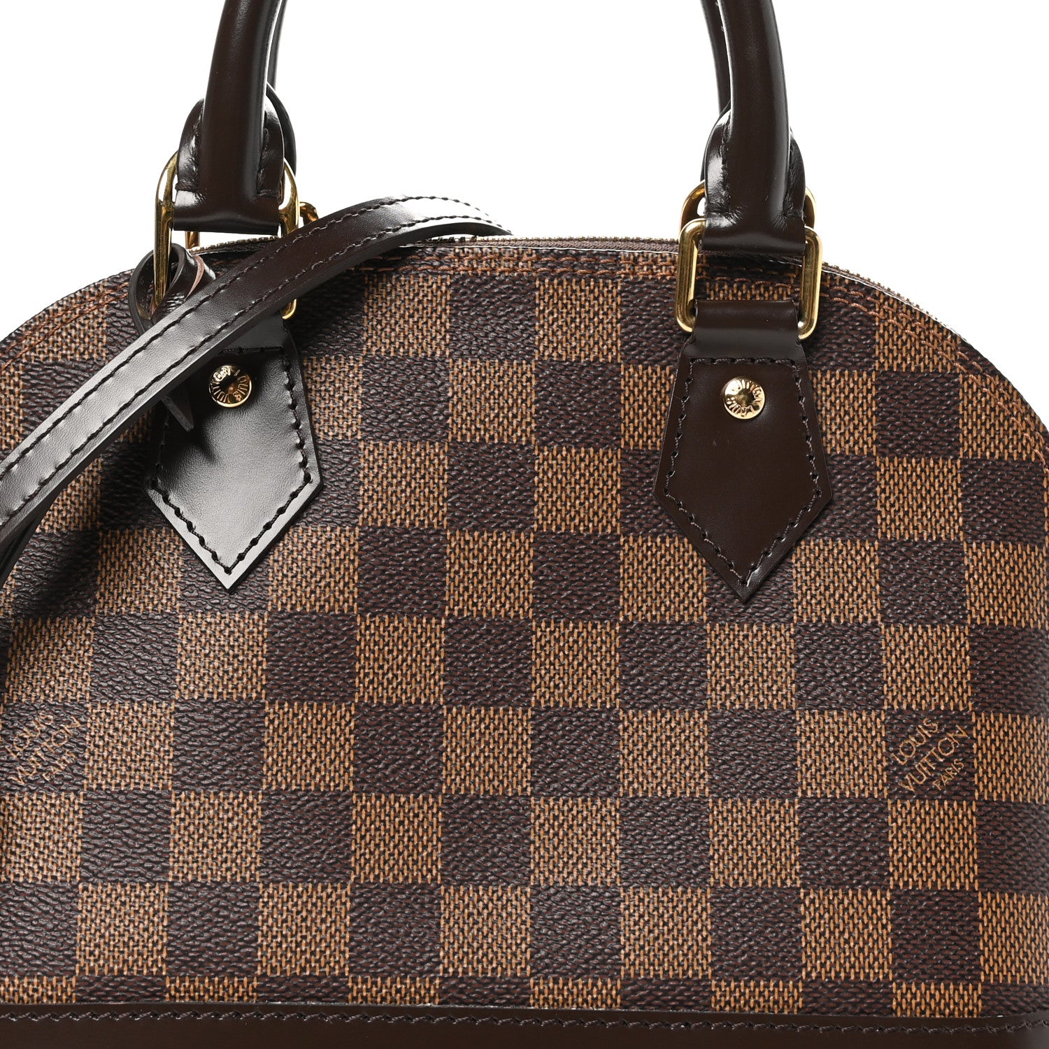 Louis Vuitton Damier Ebene Alma BB 7 of 9