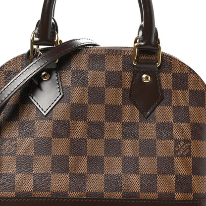 Louis Vuitton Damier Ebene Alma BB 7 of 9