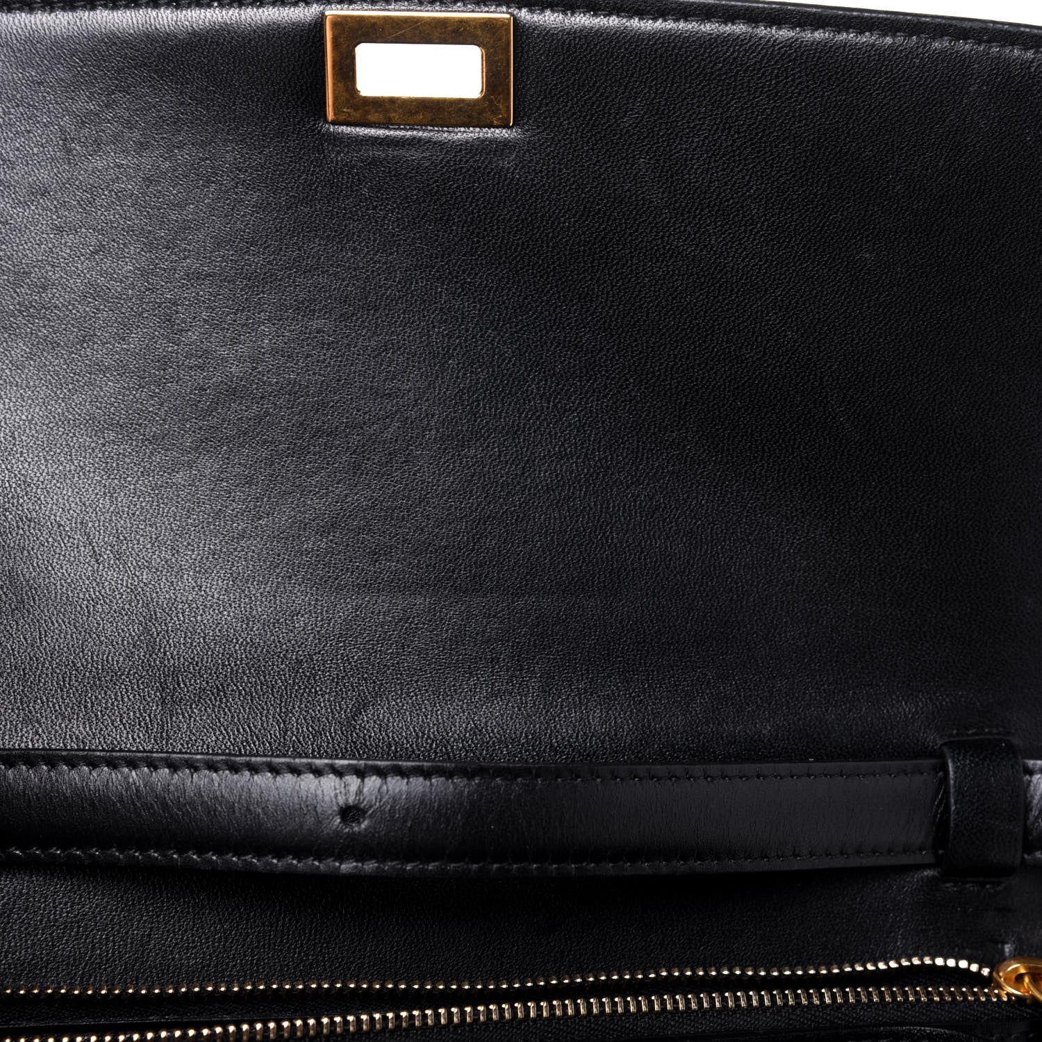 Celine Box Calfskin Medium Classic Box Flap Bag Black 14 of 20