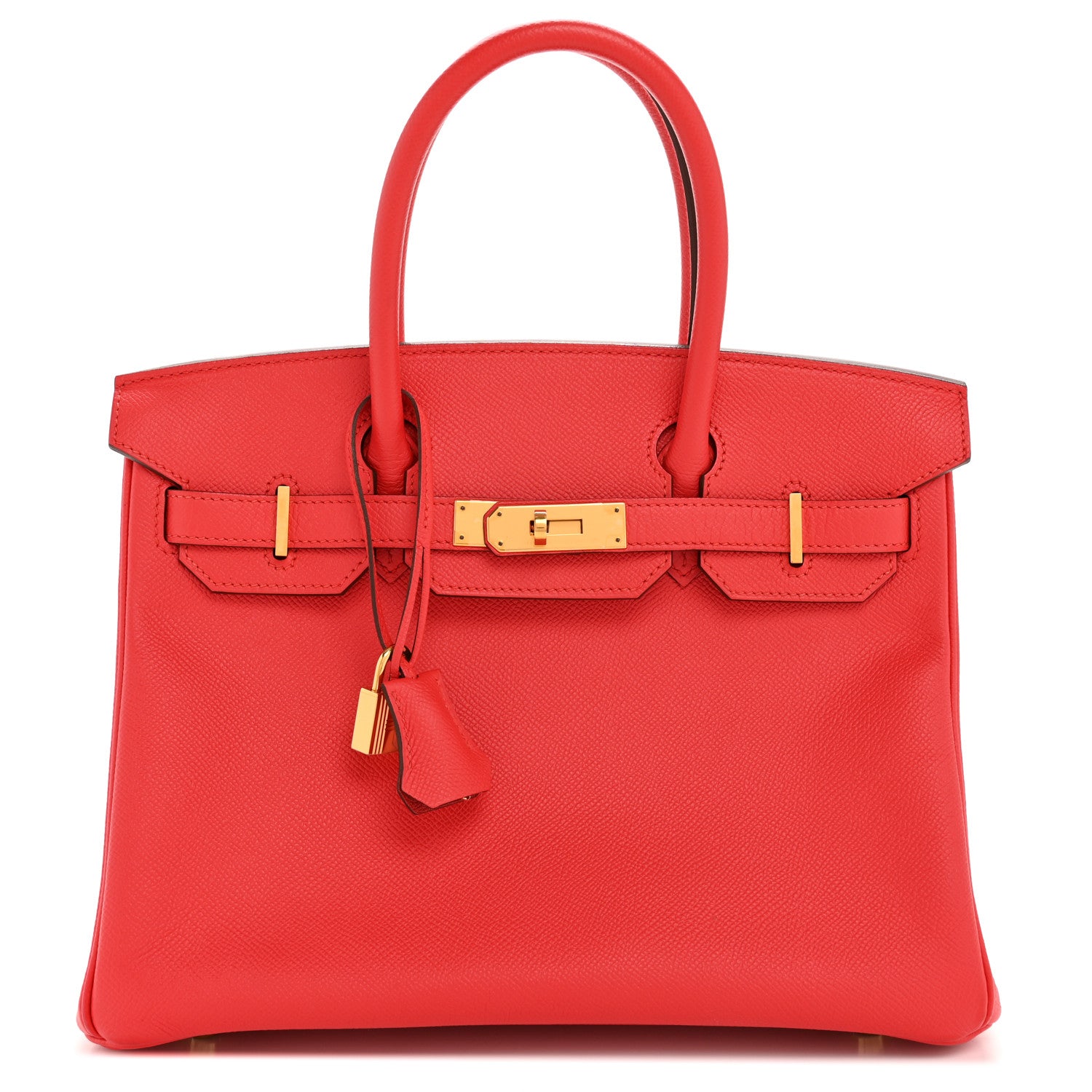 Hermes Epsom Birkin 30 Rouge Tomate 1 of 15