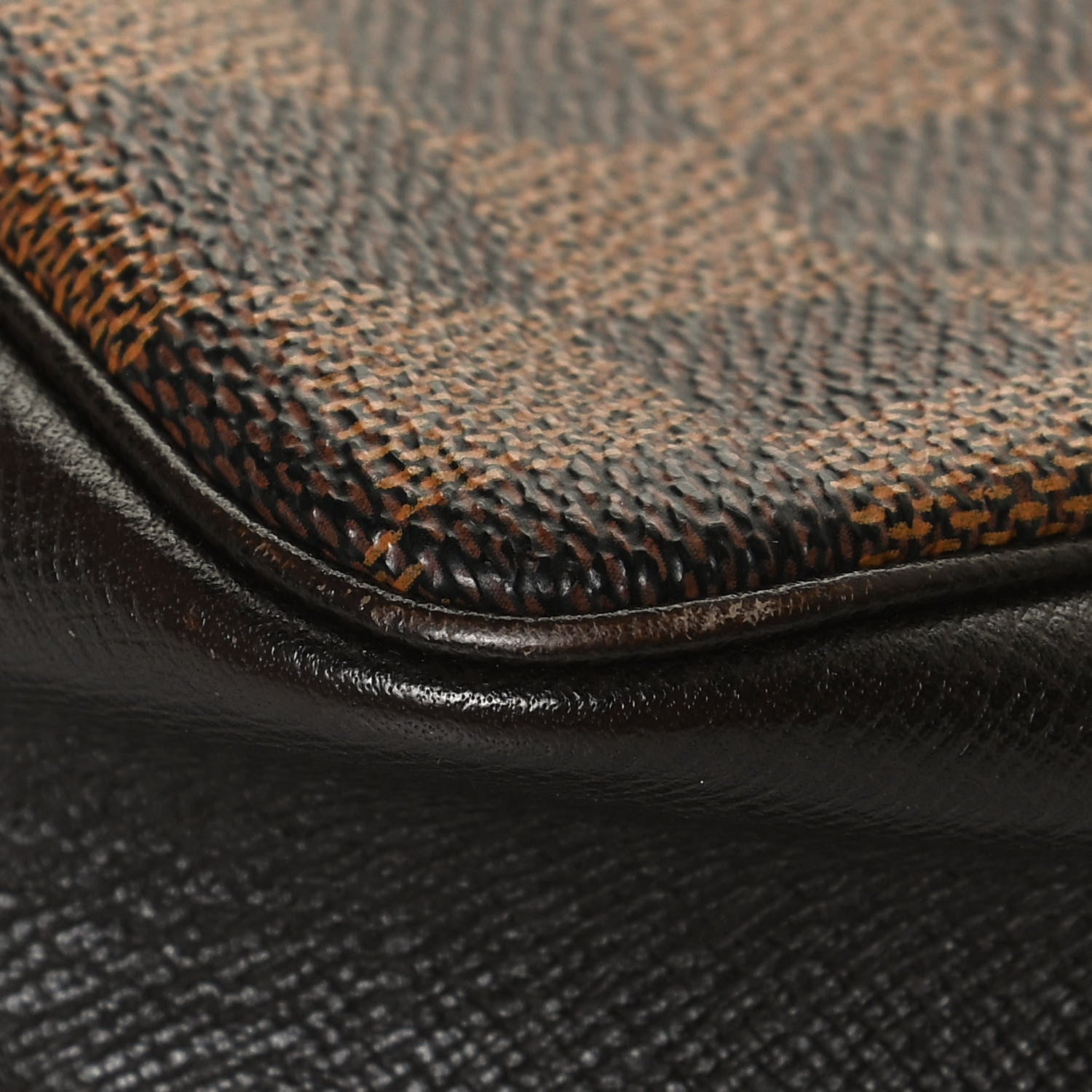 Louis Vuitton Damier Ebene Trousse Make Up Bag Pochette 10 of 14
