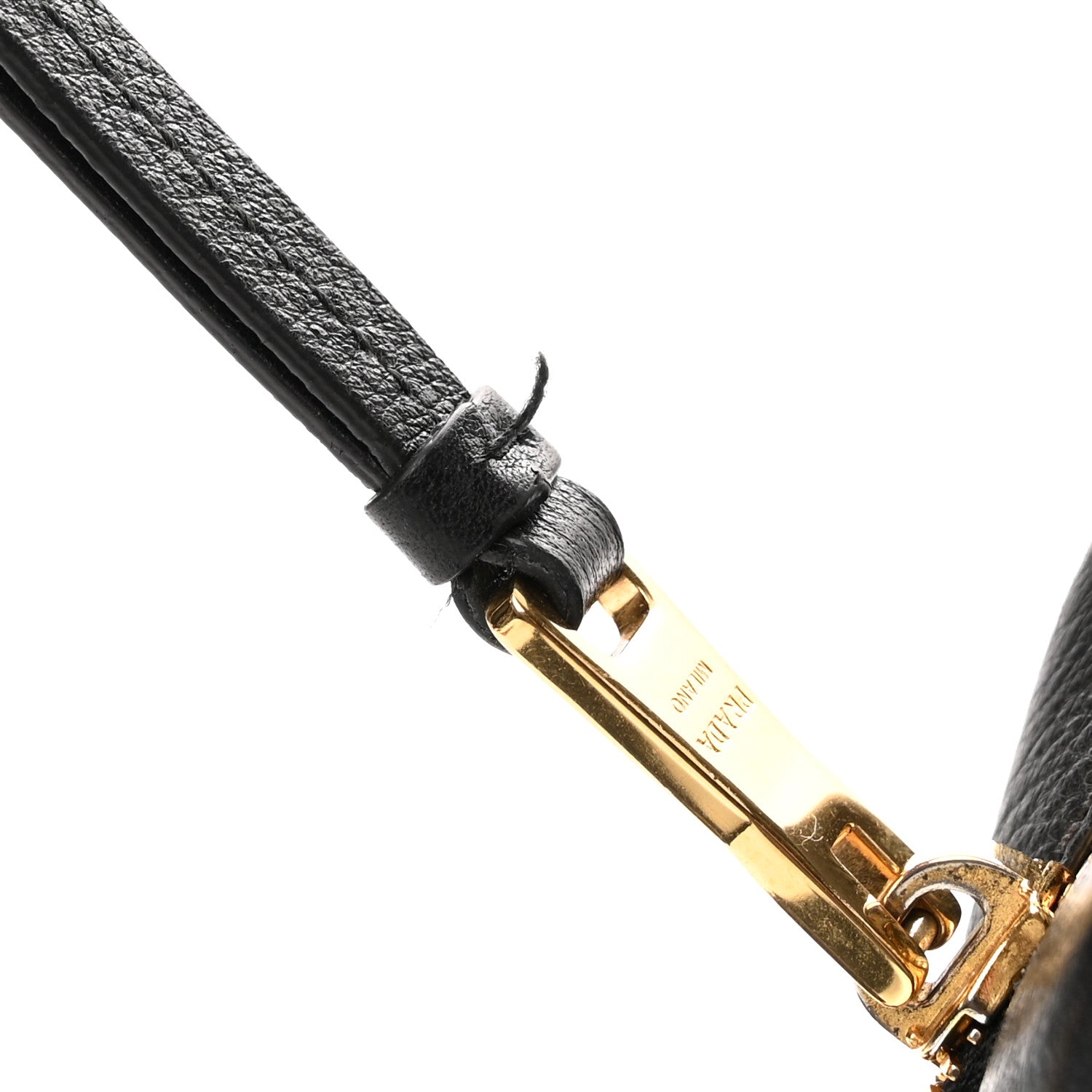 Prada Vitello Phenix Camera Bag Black 10 of 10