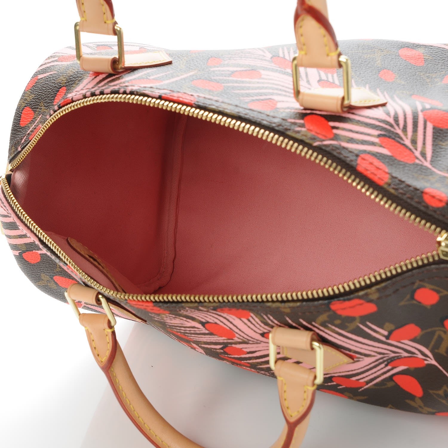 Louis Vuitton Monogram Jungle Dots Speedy 30 Sugar Pink Poppy 5 of 8