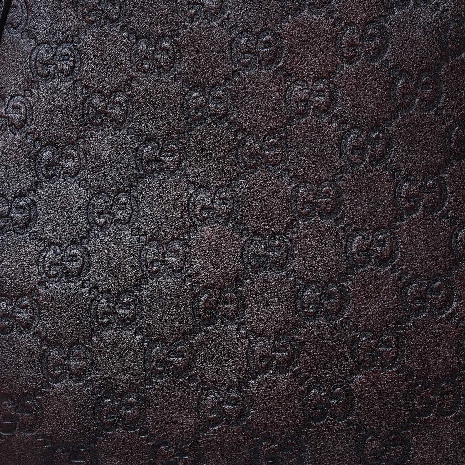 Gucci Guccissima Medium Pelham Shoulder Bag Dark Brown 15 of 21