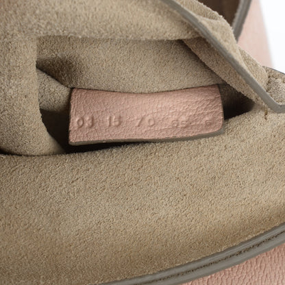 Chloe Grained Lambskin Drew Shoulder Bag Cement Pink 7 of 7