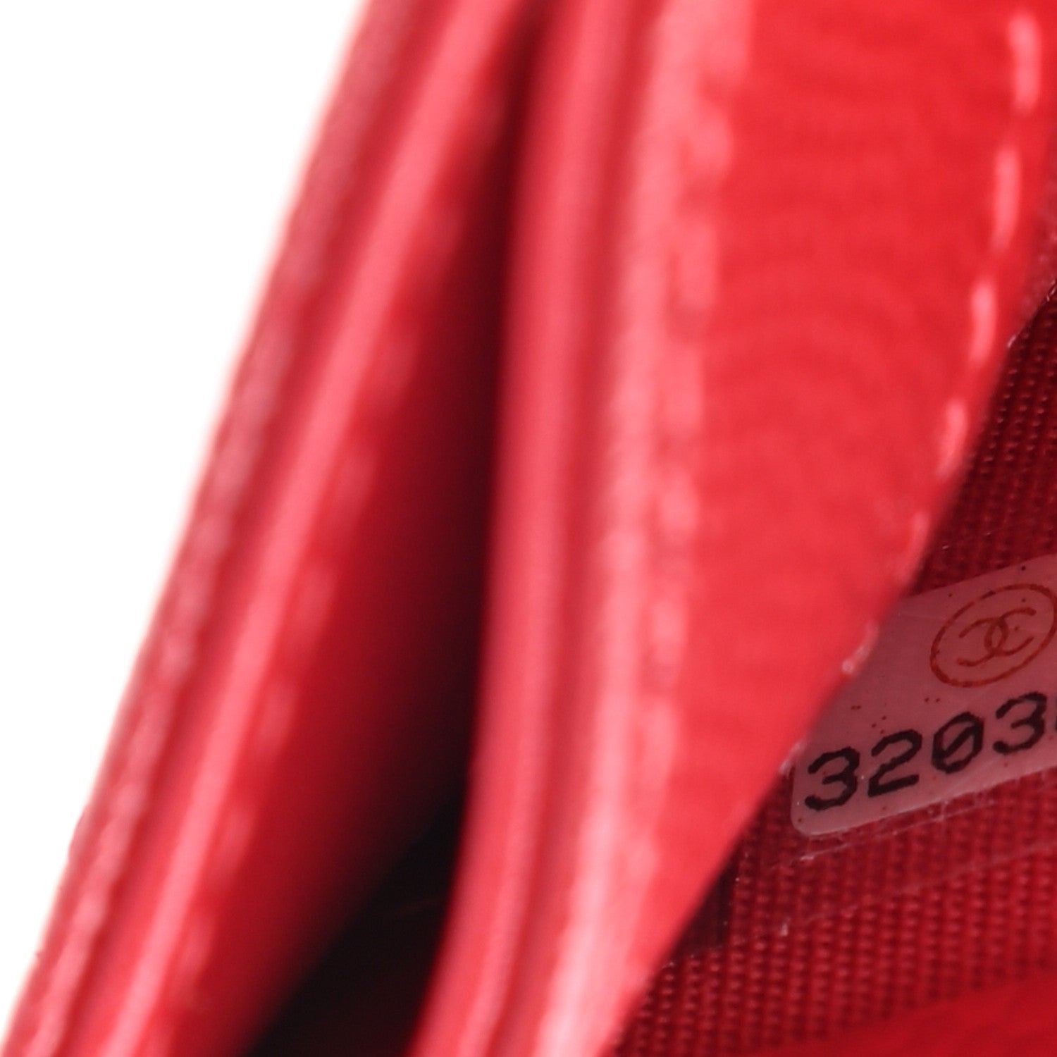 Chanel Caviar Quilted Card Holder Red 8 of 9