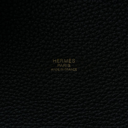 Hermes Taurillon Clemence Picotin Lock 26 GM Black 5 of 11