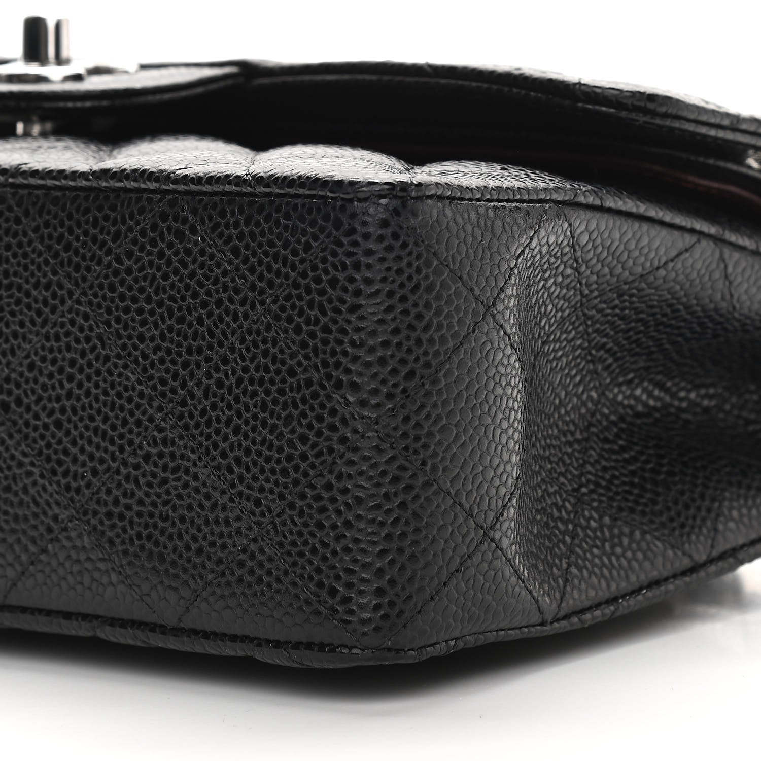 Chanel Caviar Quilted Small Double Flap Black 8 of 9