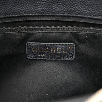 Chanel Caviar Quilted Grand Shopping Tote GST Black 6 of 14